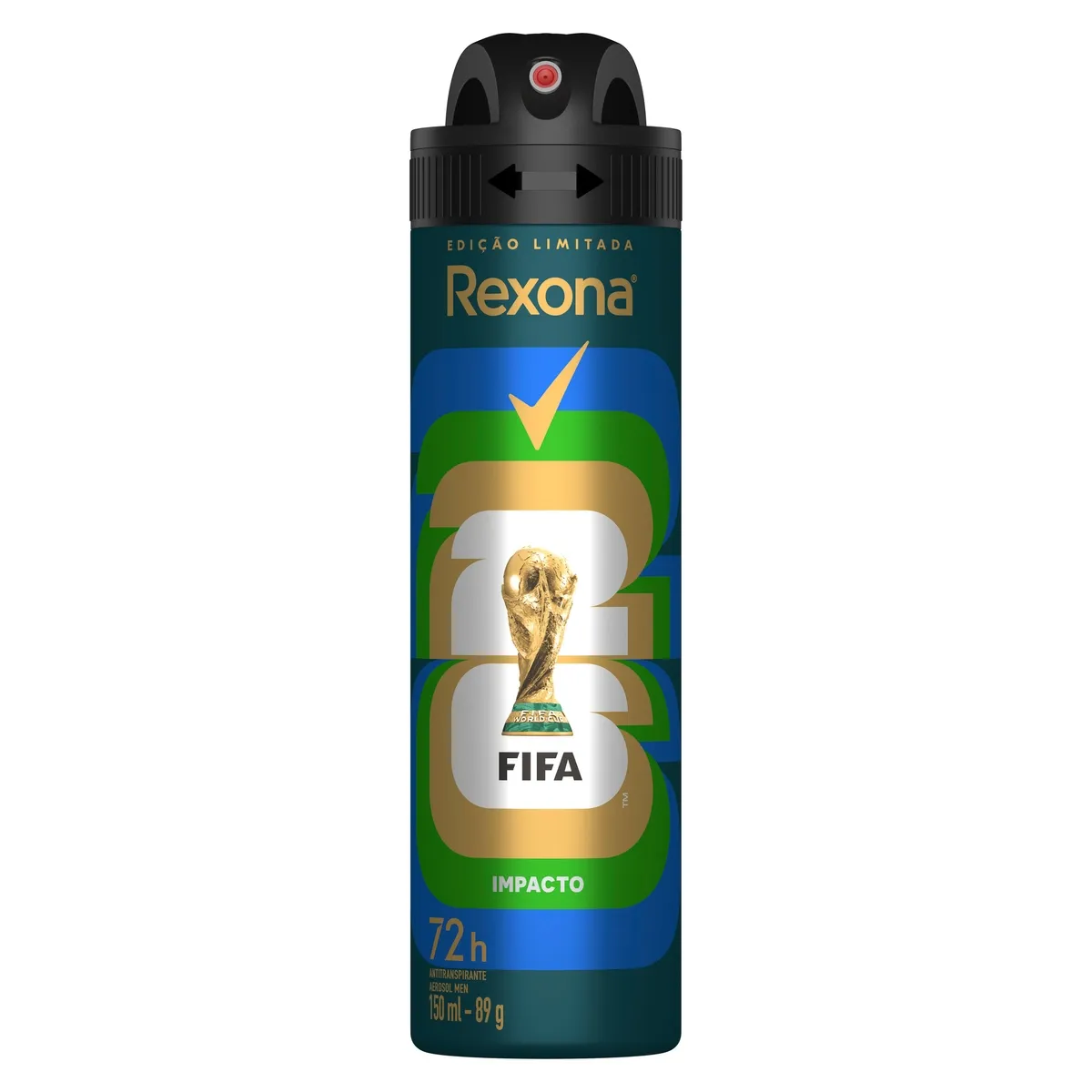 Desodorante Antitranspirante Rexona Men Impacto Proteção 72h Aerossol 150ml — foto 2