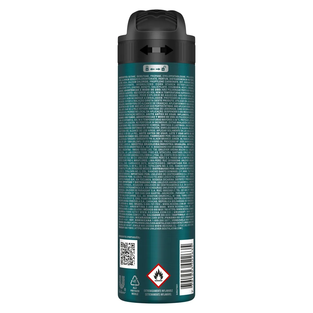 Desodorante Antitranspirante Rexona Men Invisible 72h Aerossol 150ml — foto 3