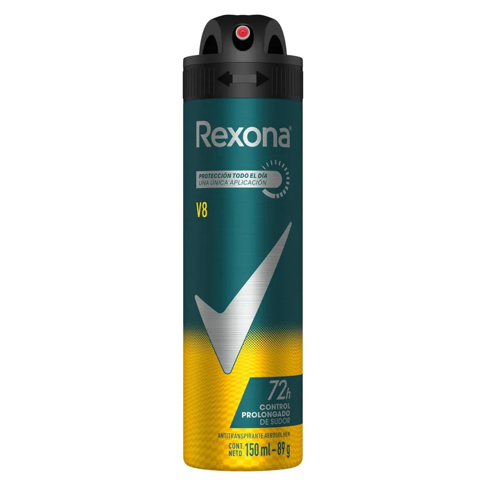 Desodorante Antitranspirante Rexona Men V8 72h Aerossol 150ml — foto 4