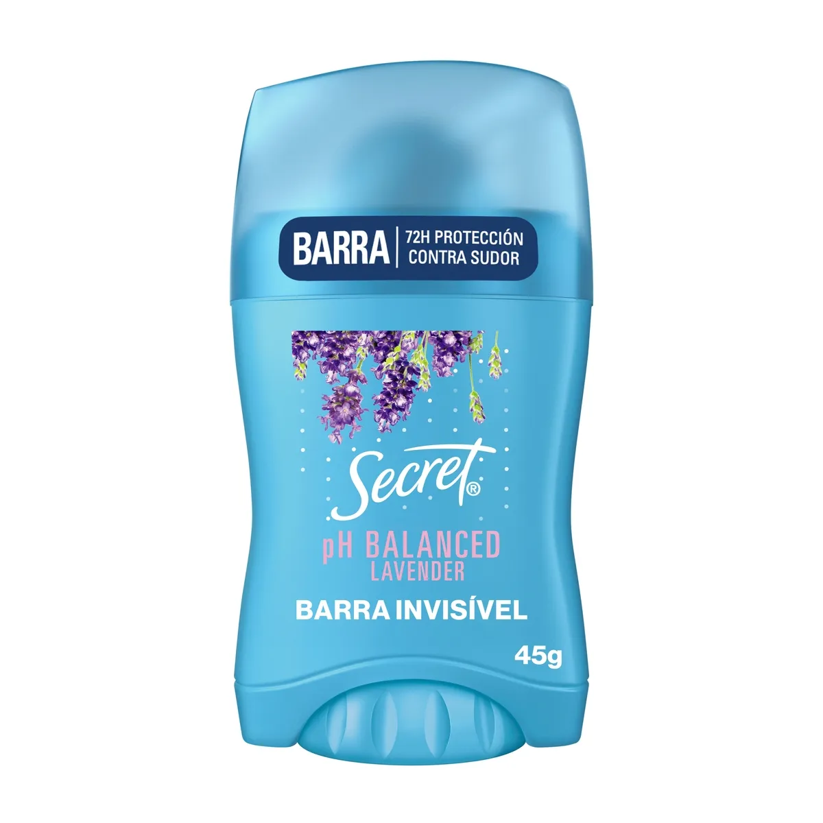 Desodorante Antitranspirante Secret pH Balanceado Lavanda Stick 45g