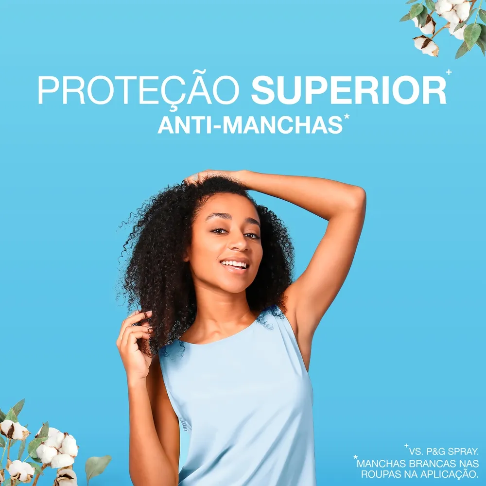 Desodorante Antitranspirante Secret Proteção de Algodão Gel Stick 45g — foto 3