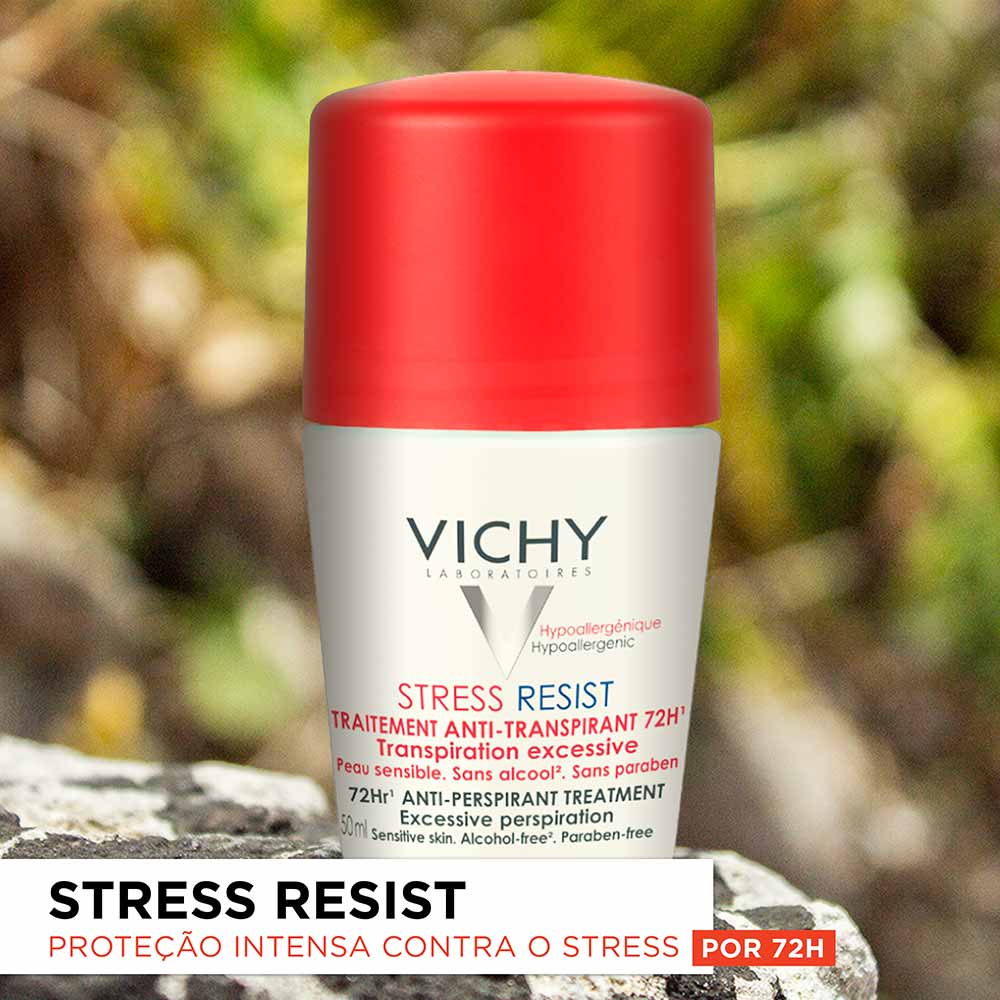 Desodorante Antitranspirante Vichy Stress Resist 72h Roll-On 50ml — foto 4