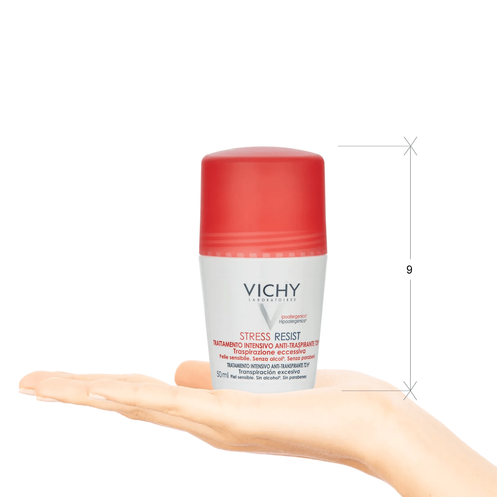 Desodorante Antitranspirante Vichy Stress Resist 72h Roll-On 50ml — foto 3