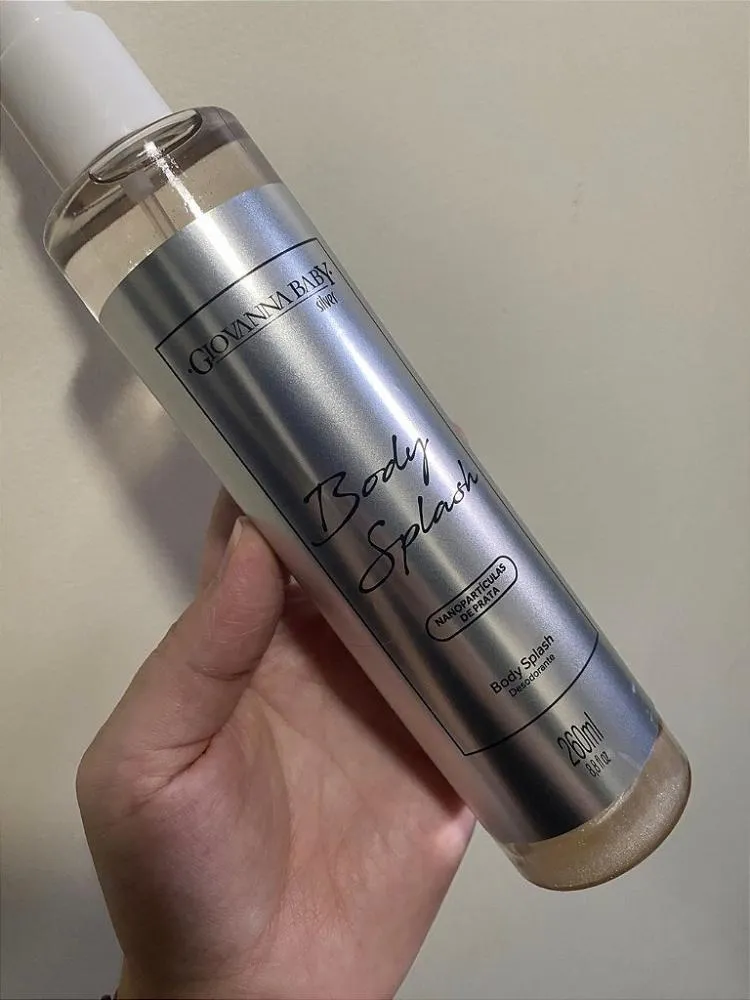 Desodorante Body Splash Giovanna Baby - Silver 260ml — foto 2