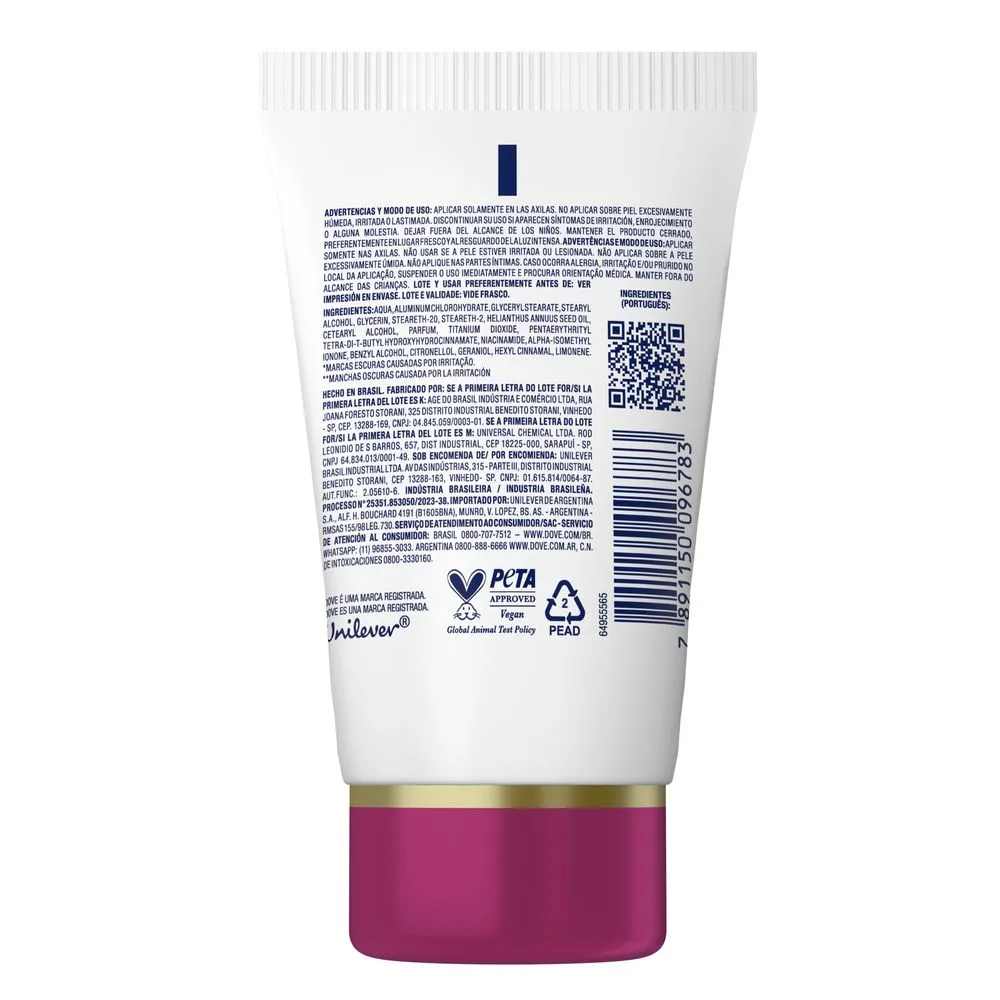 Desodorante Dove Creme Sérum Previne Escurecimento 50g — foto 3