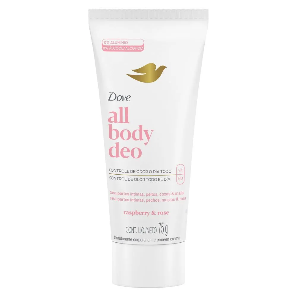 Desodorante Em Creme Dove Raspberry Rose All Body Deo 75g — foto 2