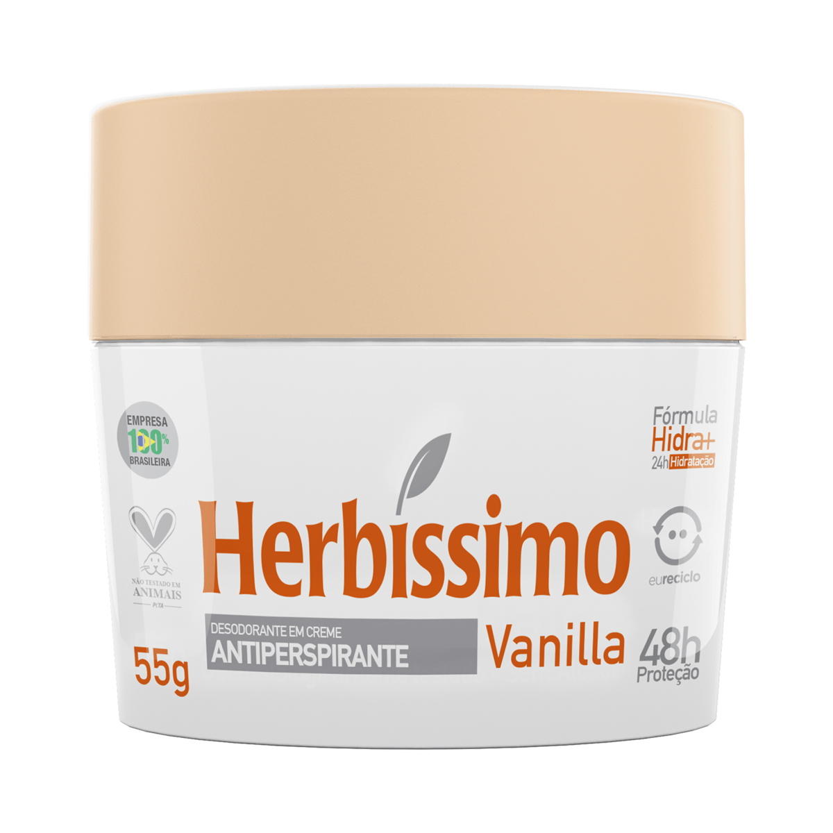 Desodorante Herbissimo Vanillla 48h 55g