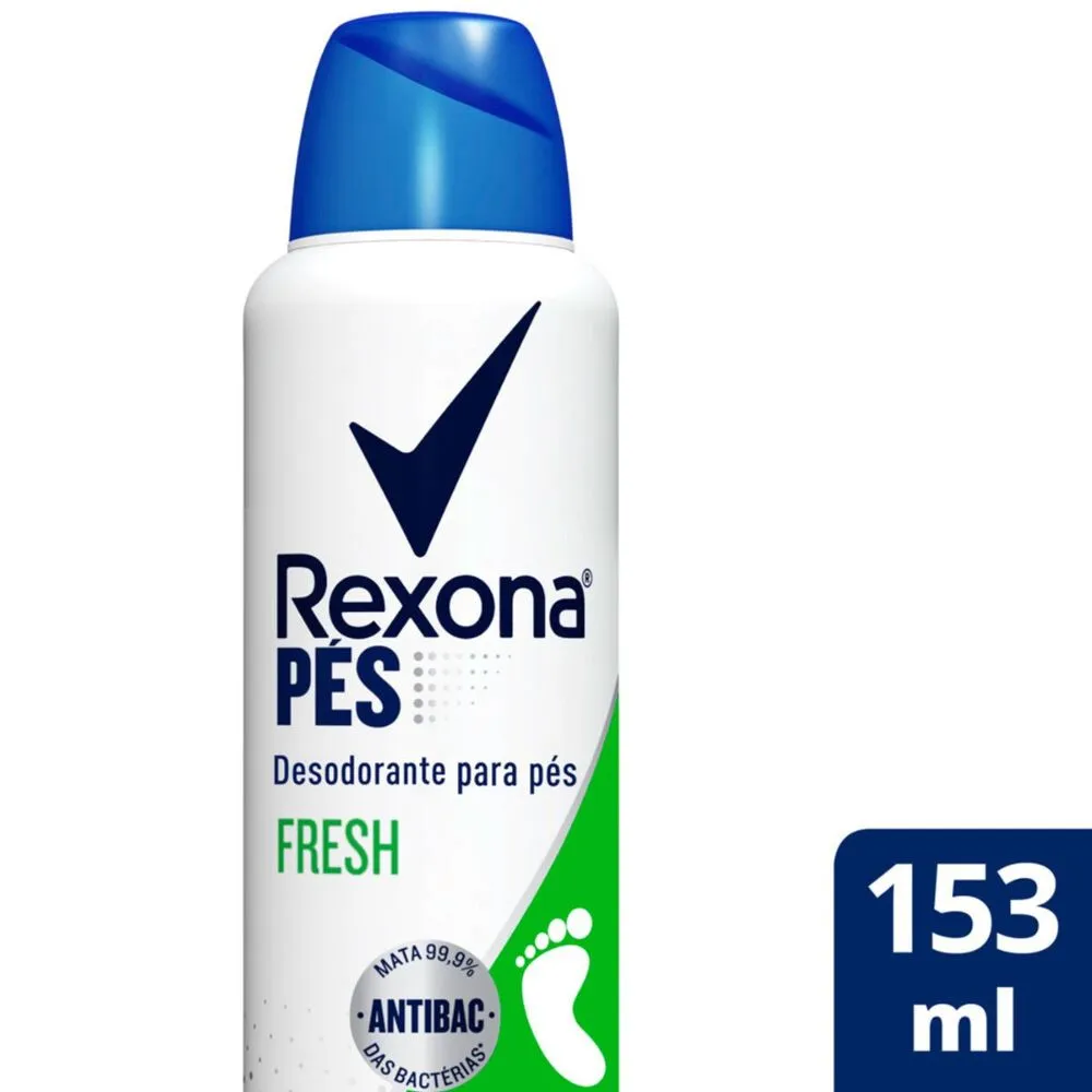 Desodorante para os Pés Rexona Efficient Antibacterial Protection 24h Aerossol 153ml