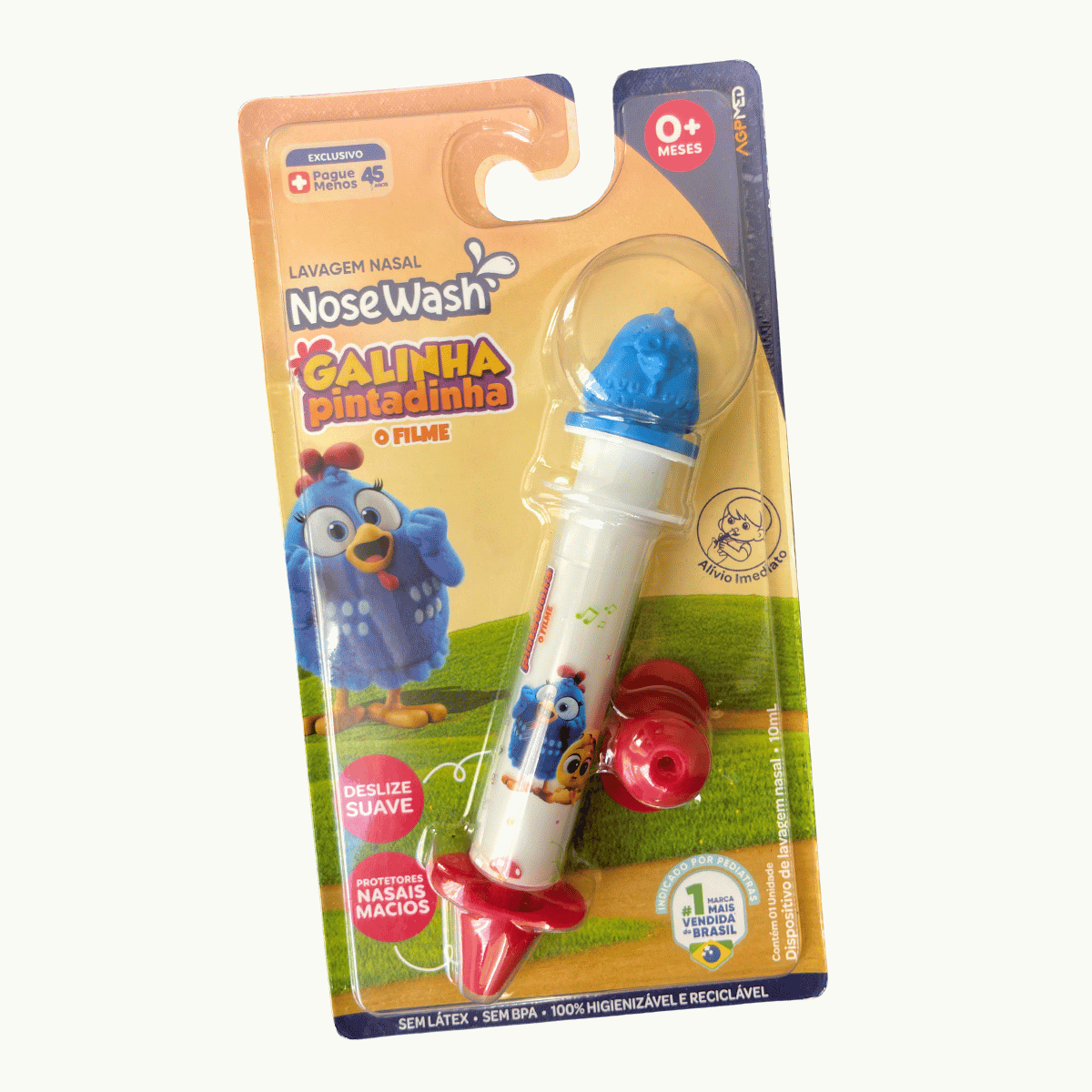 Disposistivo De Lavagem Nasal Nosewash Galinha Pintadinha 10ml — foto 4