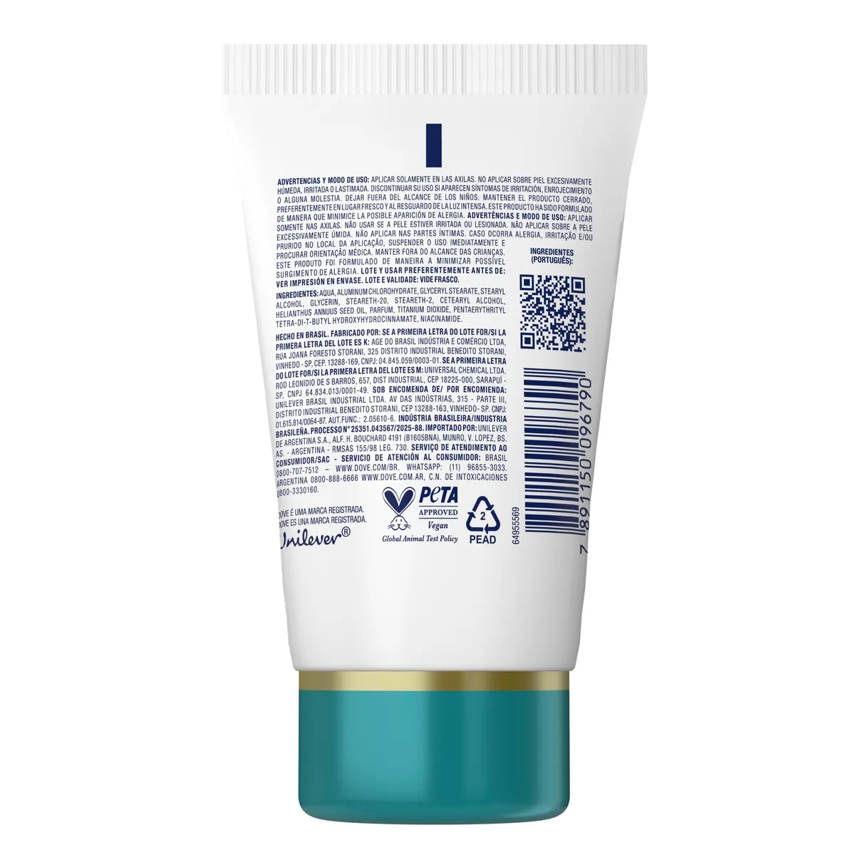 Dove Desodorante Creme Sérum Pele Sensível 50g — foto 3