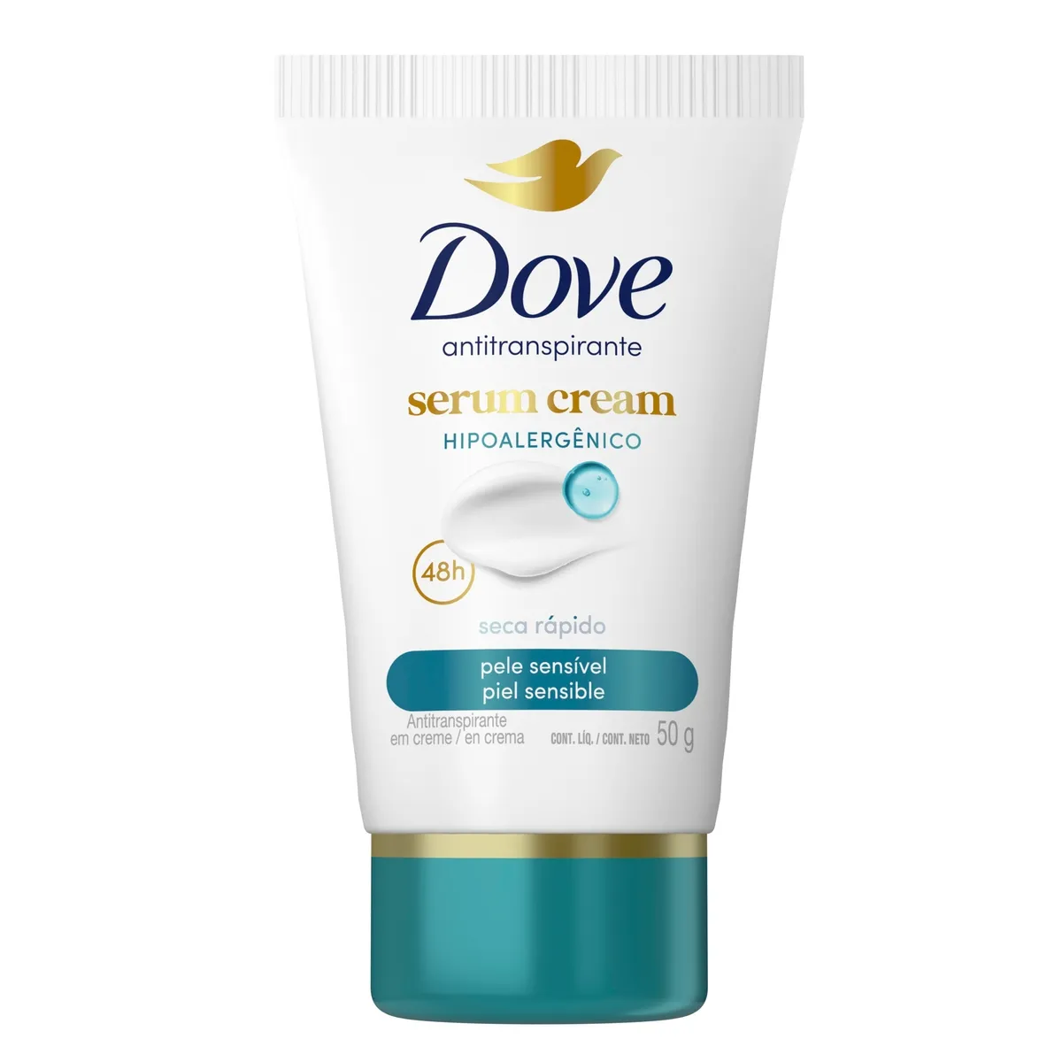 Dove Desodorante Creme Sérum Pele Sensível 50g — foto 2
