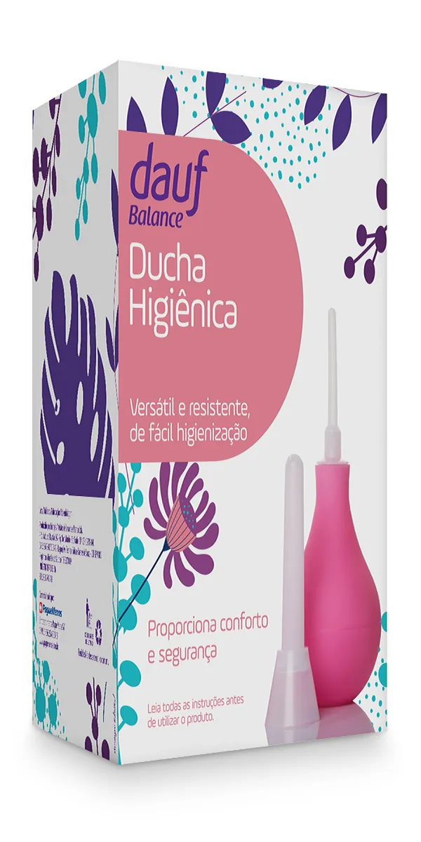 Ducha Ginecológica Dauf Cânula Reta N° 12