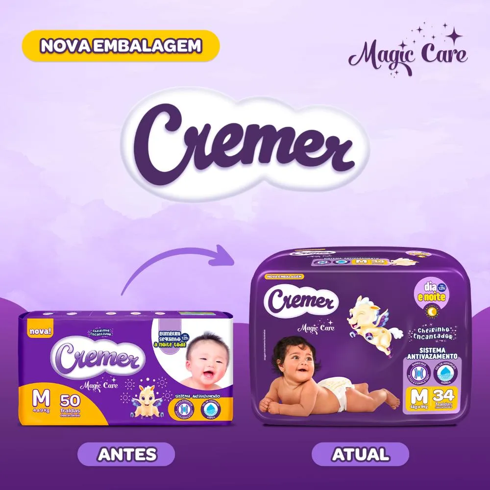Econômica M - pacote com 34 unidade — foto 5