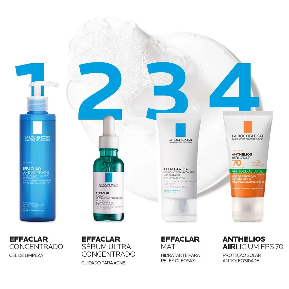 Effaclar Concentrado Gel de Limpeza Facial La Roche-Posay 300g — foto 7