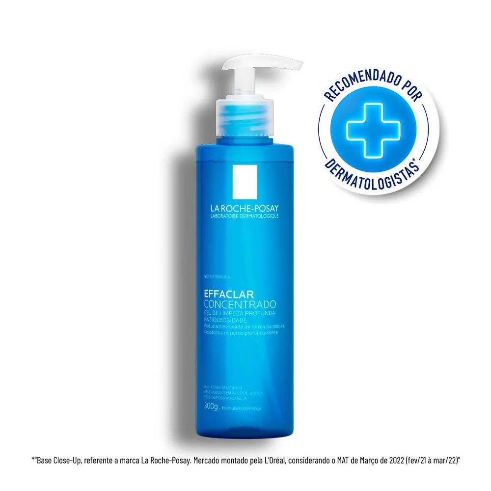 Effaclar Concentrado Gel de Limpeza Facial La Roche-Posay 300g