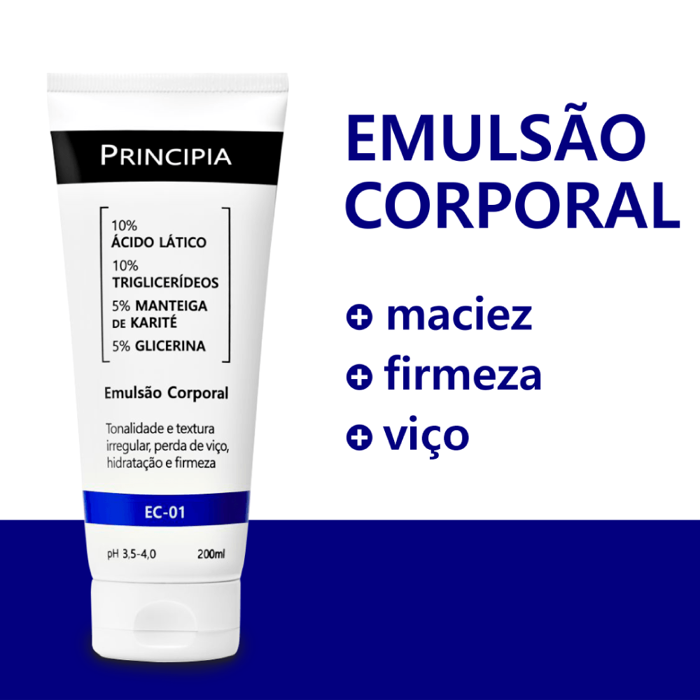 Emulsão Principia EC-01 Ácido Lático 10% 200ml — foto 3
