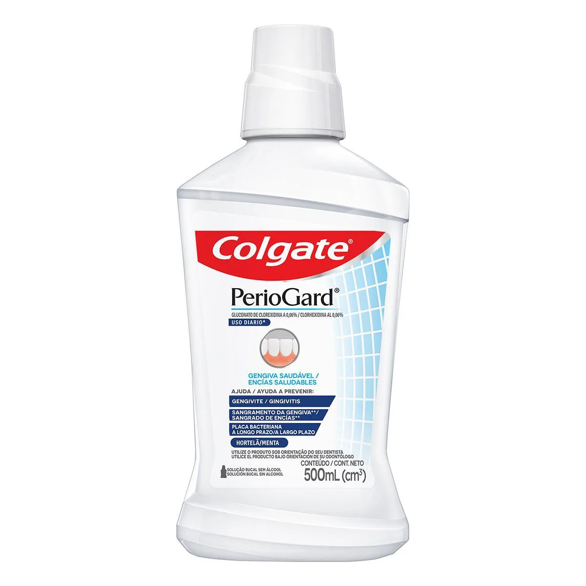 Enxaguante Bucal Colgate PerioGard Uso Diário Sem Álcool 500ml — foto 4