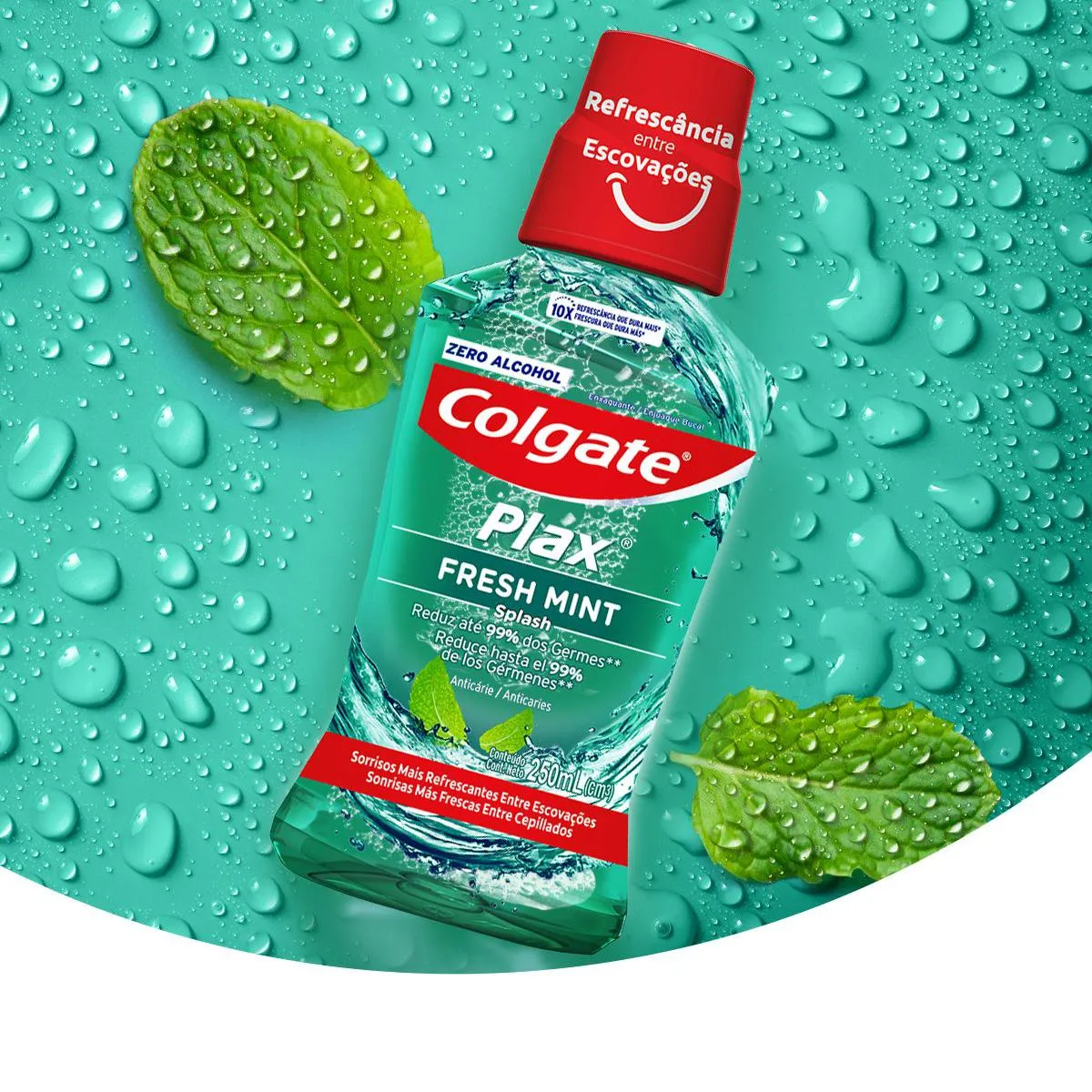 Enxaguante Bucal Colgate Plax Fresh Mint 60ml — foto 19