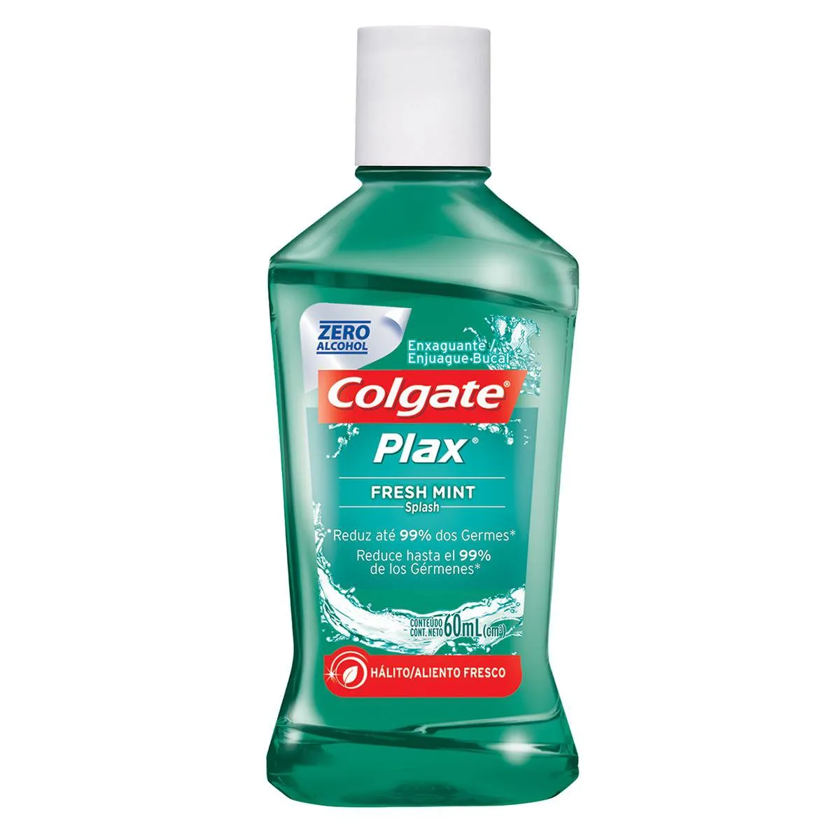 Enxaguante Bucal Colgate Plax Fresh Mint 60ml — foto 4
