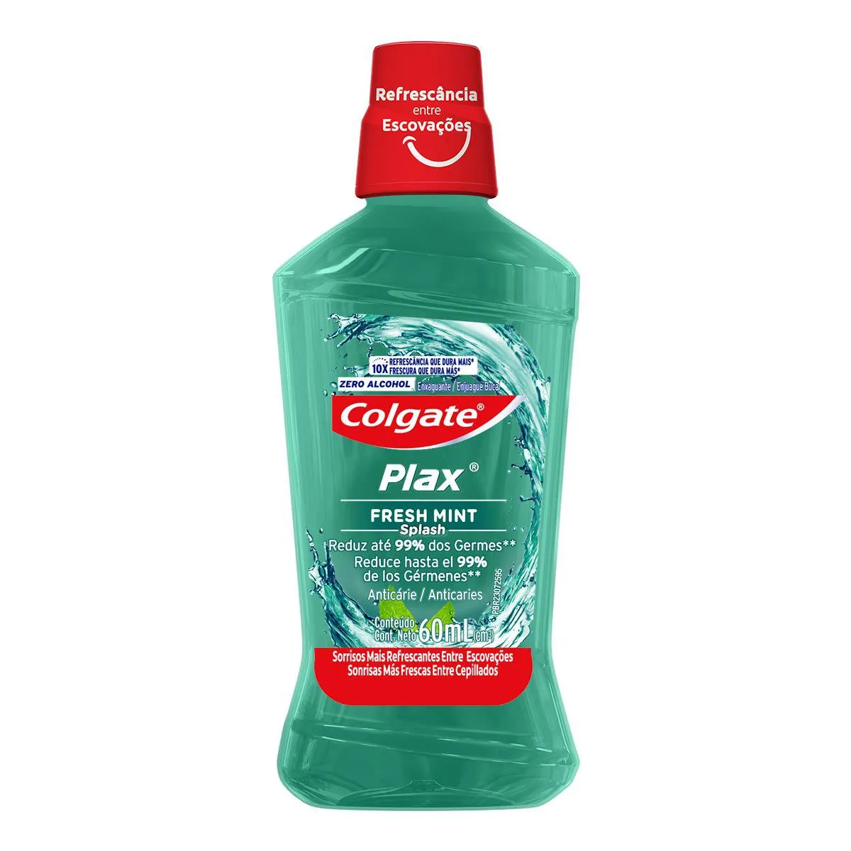 Enxaguante Bucal Colgate Plax Fresh Mint 60ml — foto 8