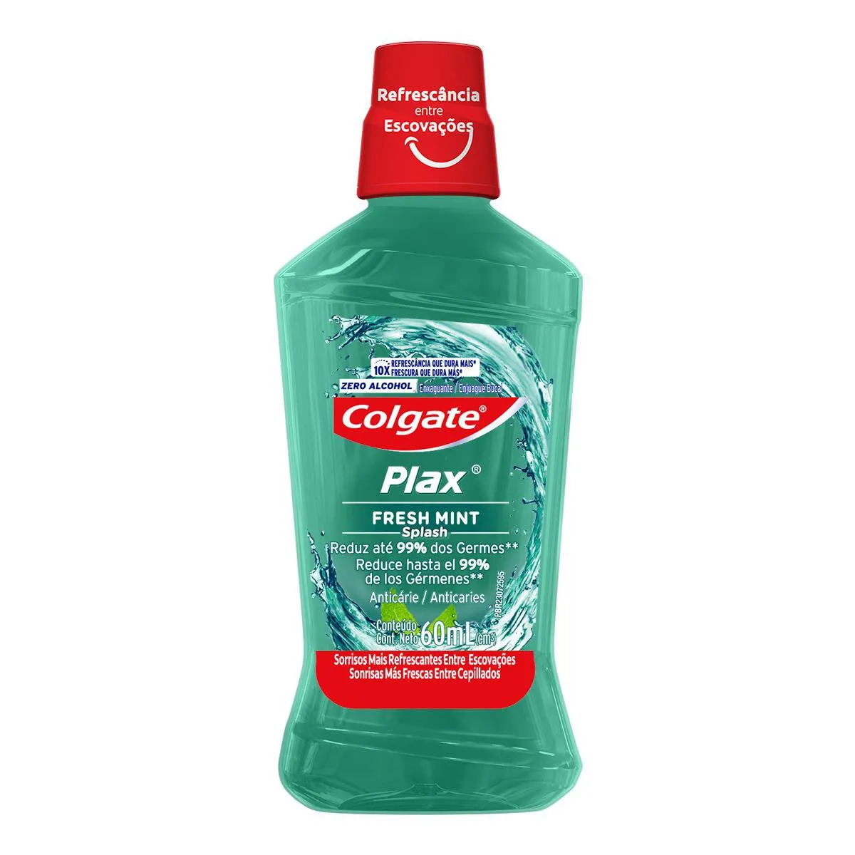 Enxaguante Bucal Colgate Plax Fresh Mint 60ml — foto 7