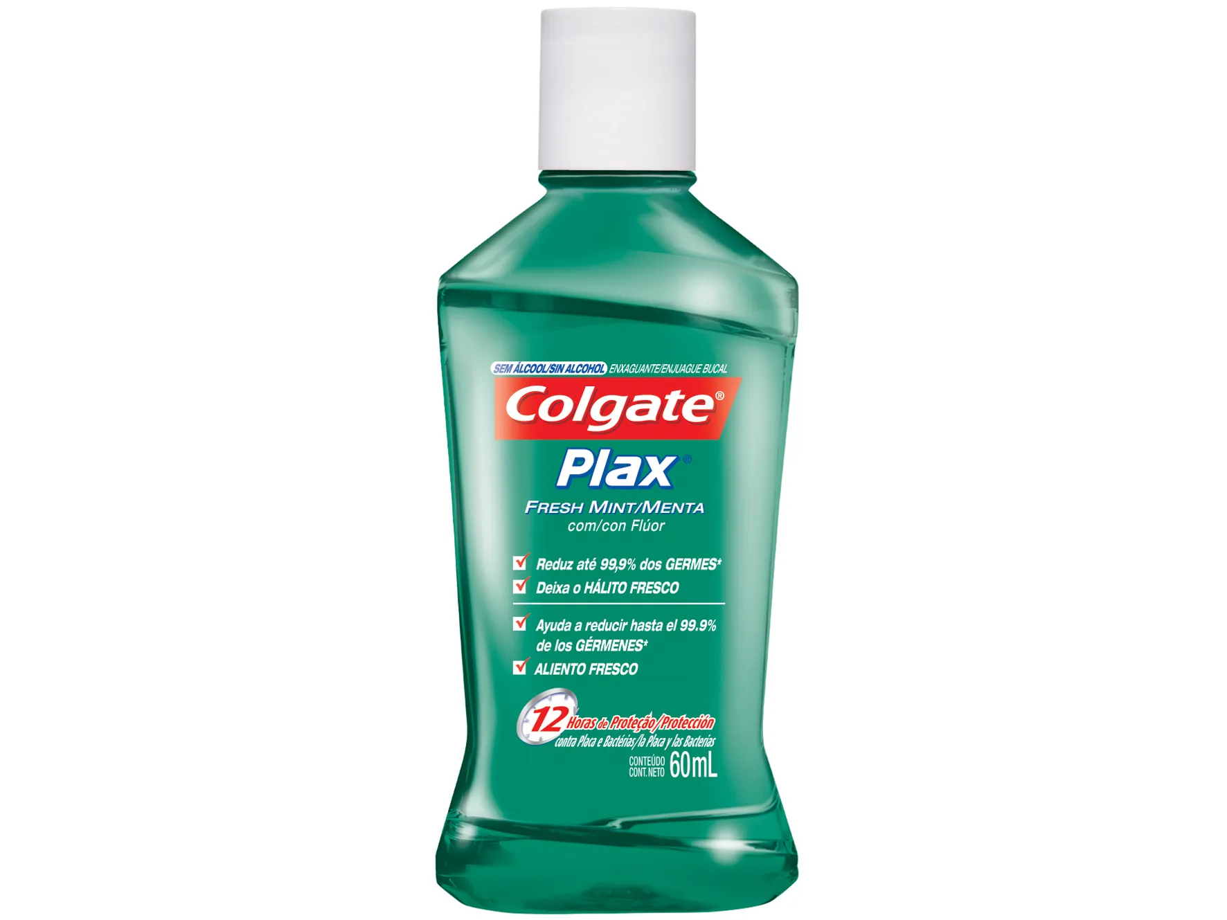 Enxaguante Bucal Colgate Plax Fresh Mint 60ml