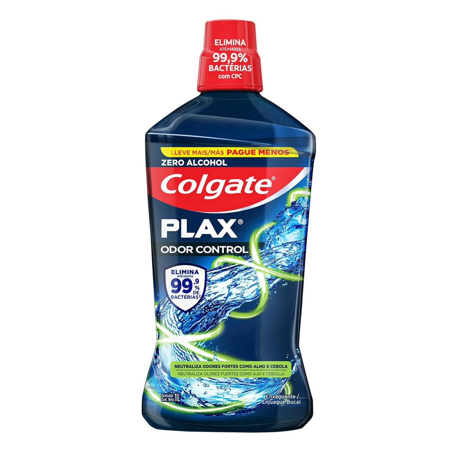 Enxaguante Bucal Colgate Plax Zero Álcool Sabor Fresh Mint 750ml — foto 10