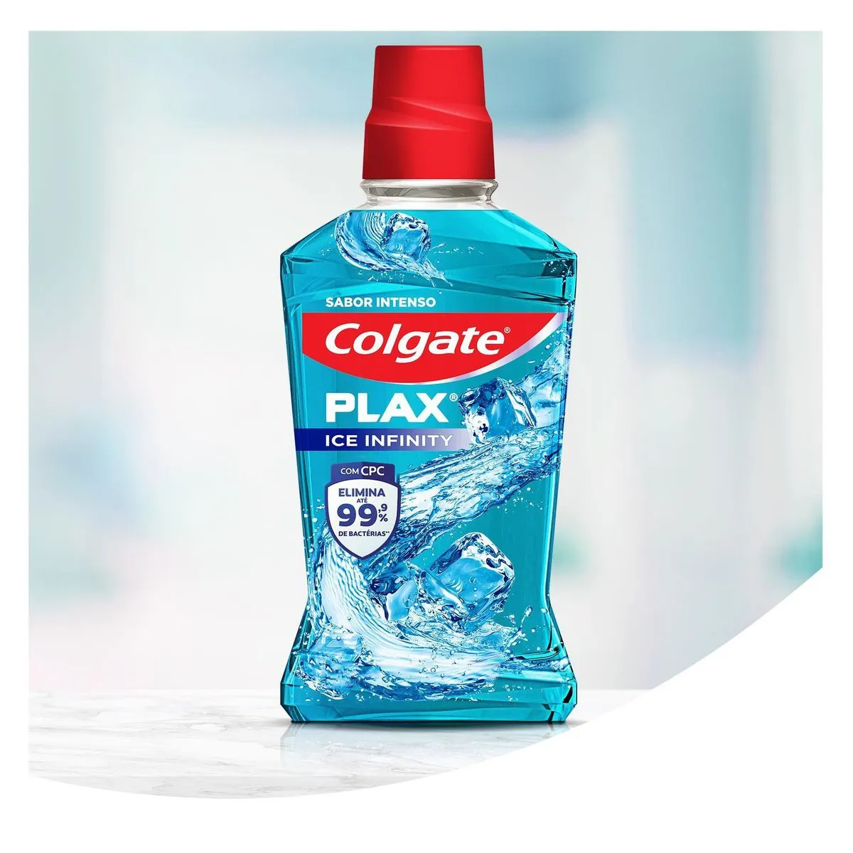 Enxaguante Bucal Colgate Plax Zero Álcool Sabor Ice Infinity 250ml — foto 2