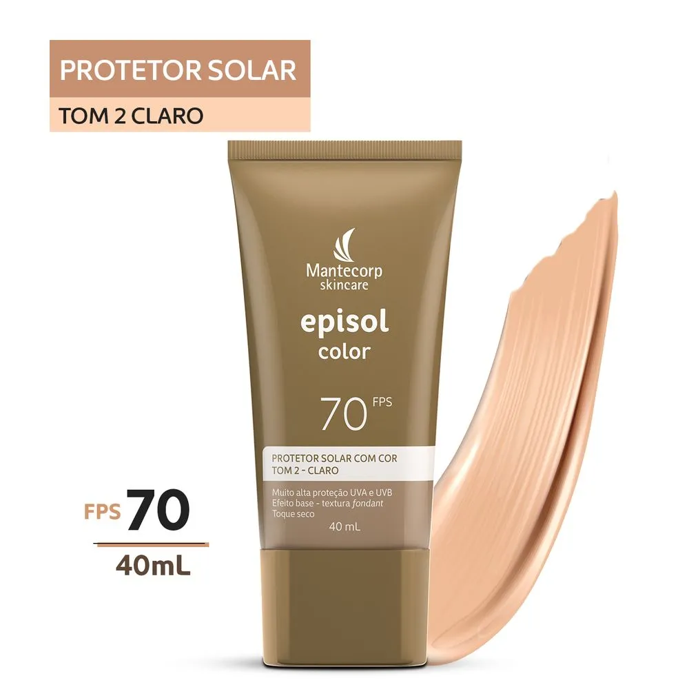 Episol Color FPS 70 Tom 2 Claro 40ml