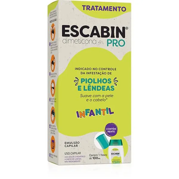 Escabin Pro 4% Emulsão Capilar 100ml — foto 2