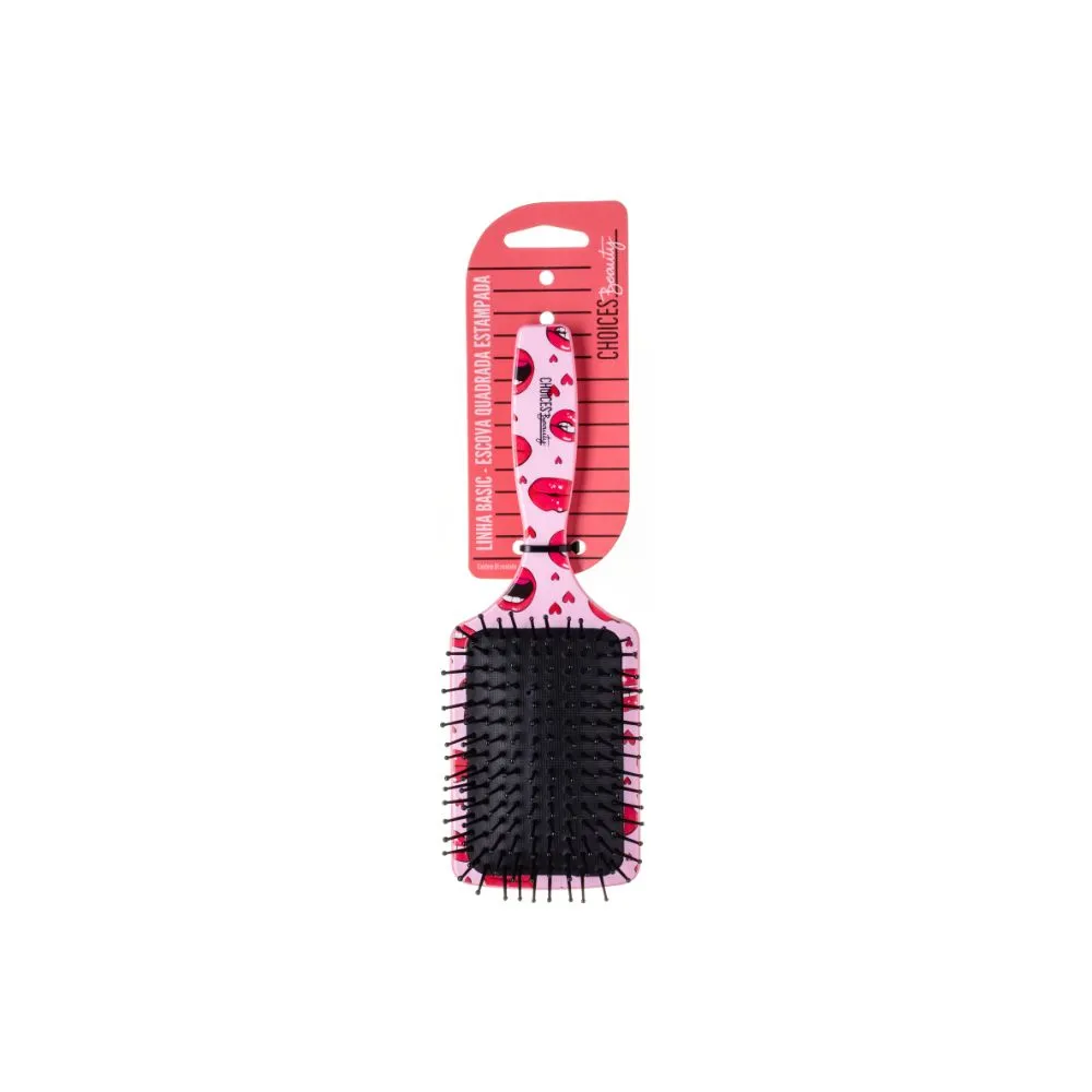 Escova De Cabelo Almofada Quadrada Choices Beauty 1 Unidade