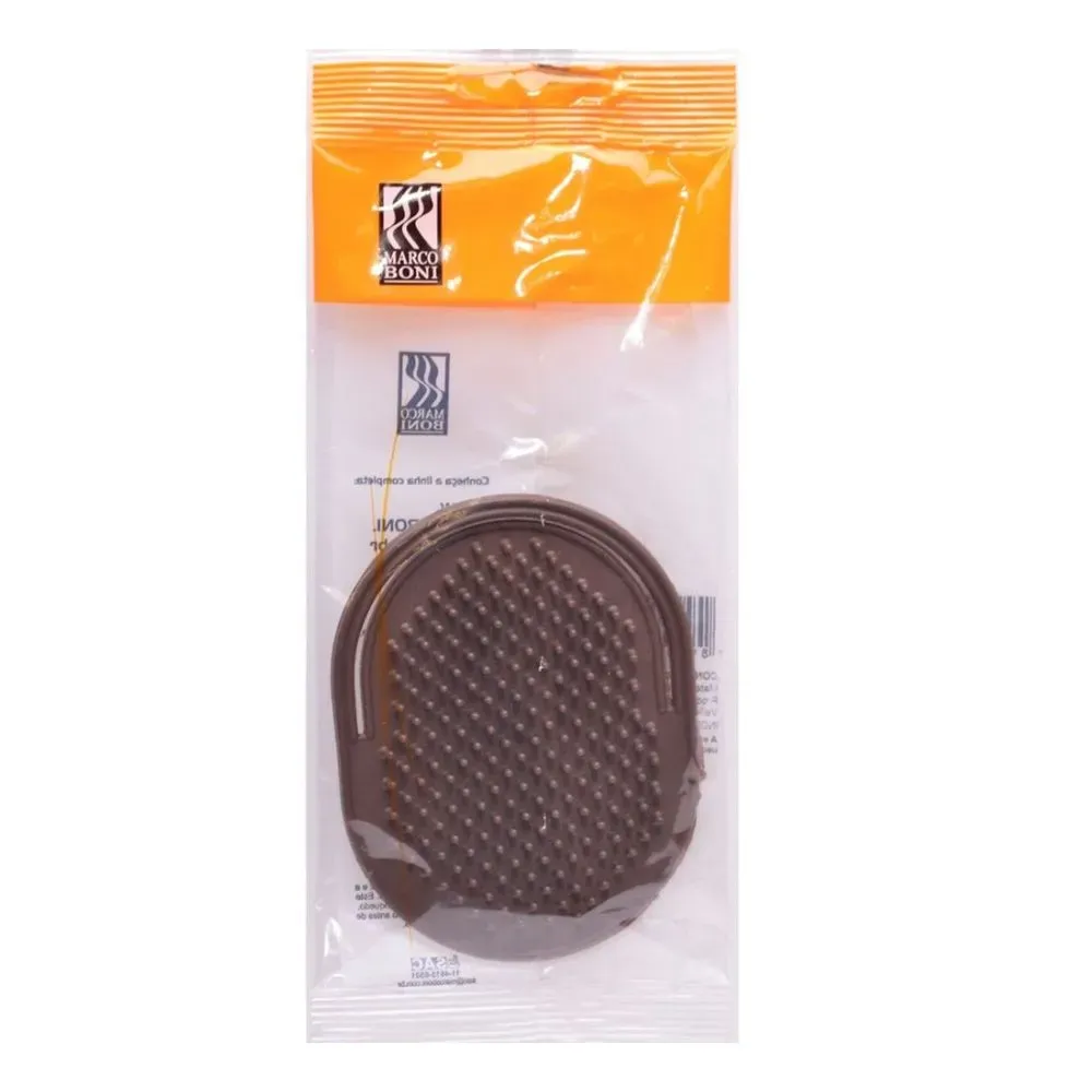 Escova de Cabelo Marco Boni 7756 Pata Pata Masculina Oval de Bolso 1 Unidade