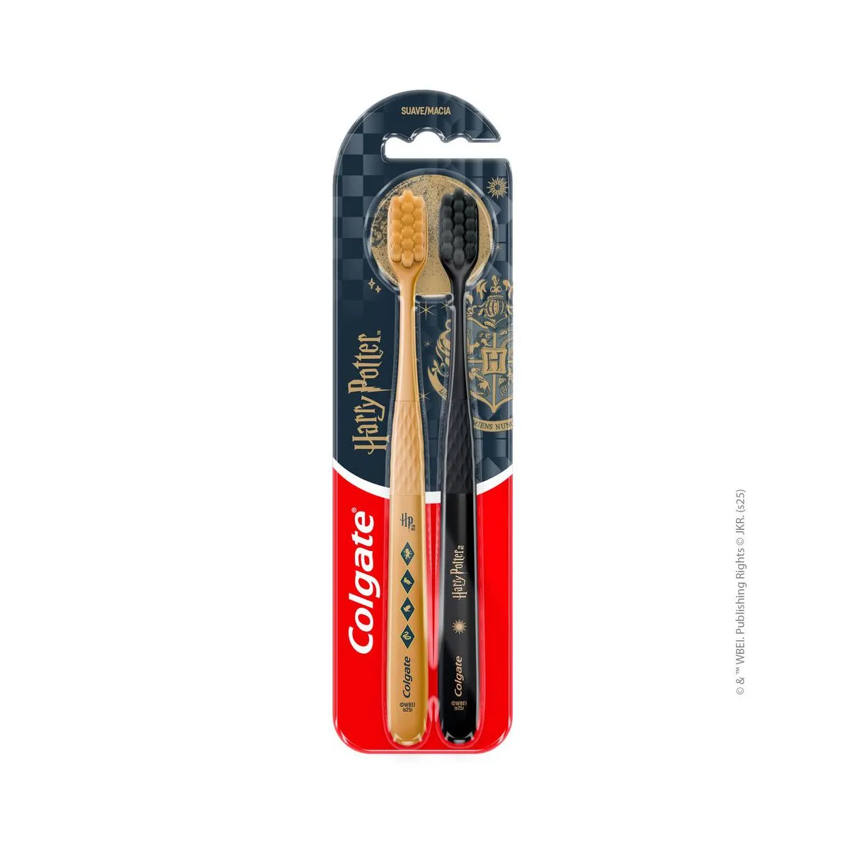 Escova Dental Colgate Macia Harry Potter 2 Unidades