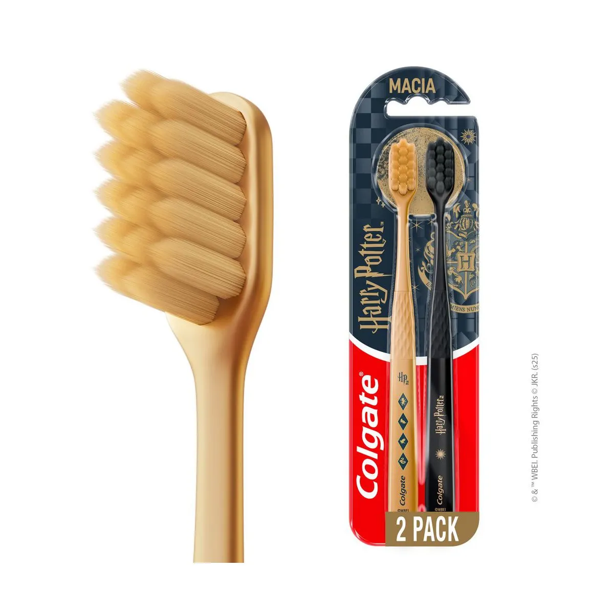 Escova Dental Colgate Macia Harry Potter 2 Unidades — foto 9