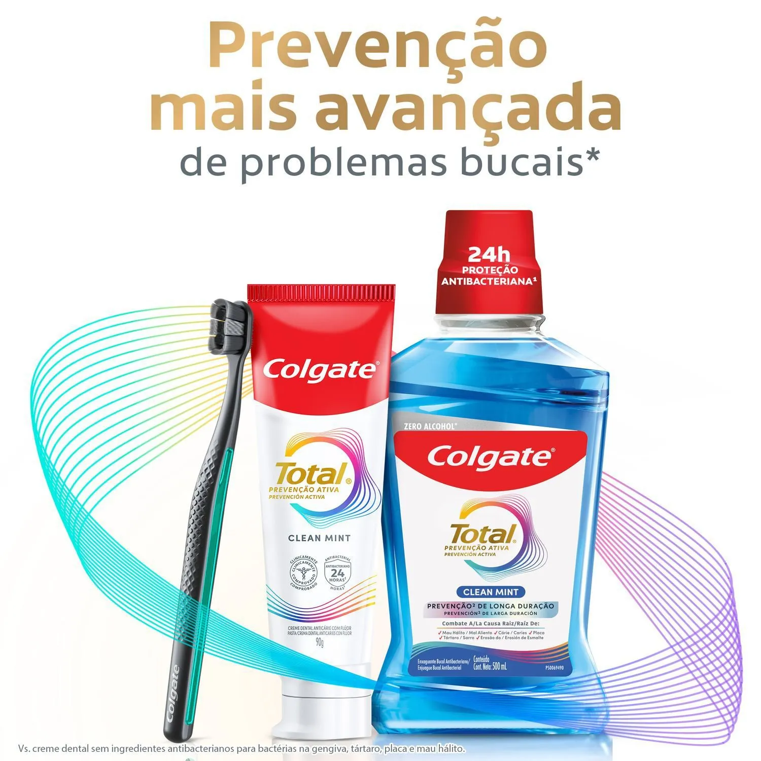 Escova Dental Colgate Total Whitening Cerdas Macias 2 Unidades — foto 7