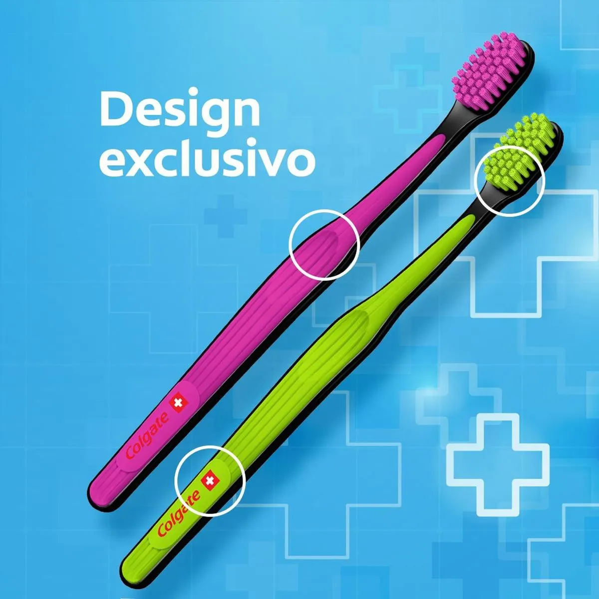 Escova Dental Colgate Ultra Soft Cerdas Ulta Macia 3 Unidades — foto 11