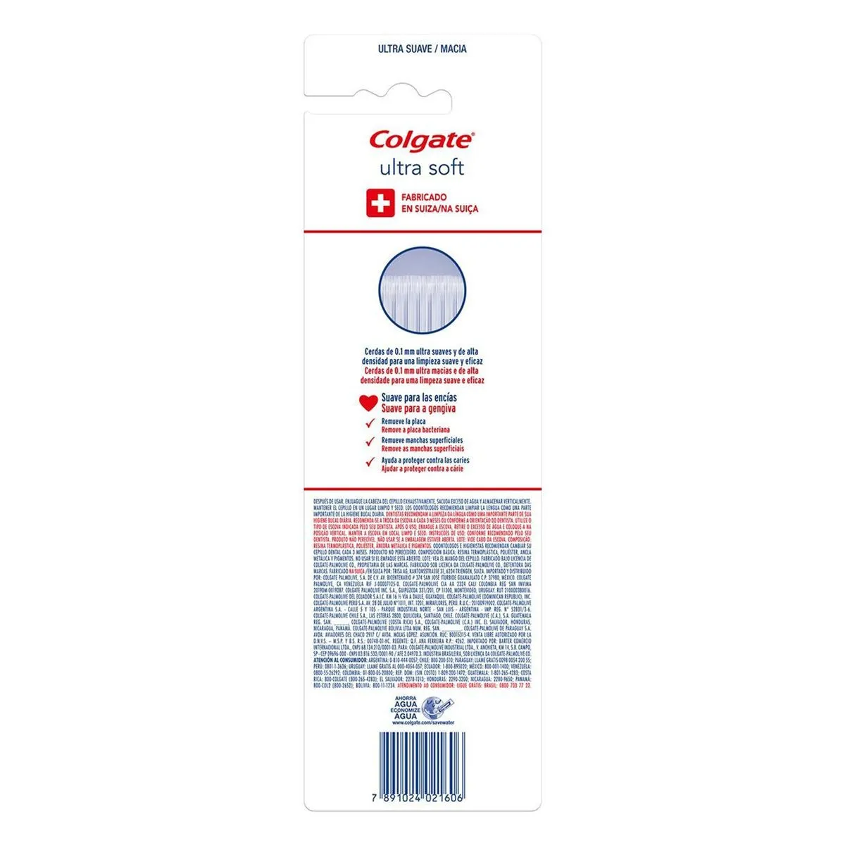 Escova Dental Colgate Ultra Soft Cerdas Ulta Macia 3 Unidades — foto 2