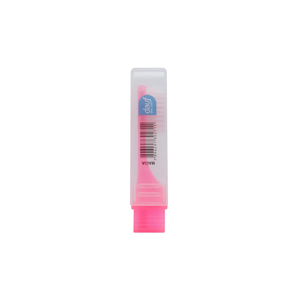 Escova dental Dauf pocket Para viagem Média 1 Unidade