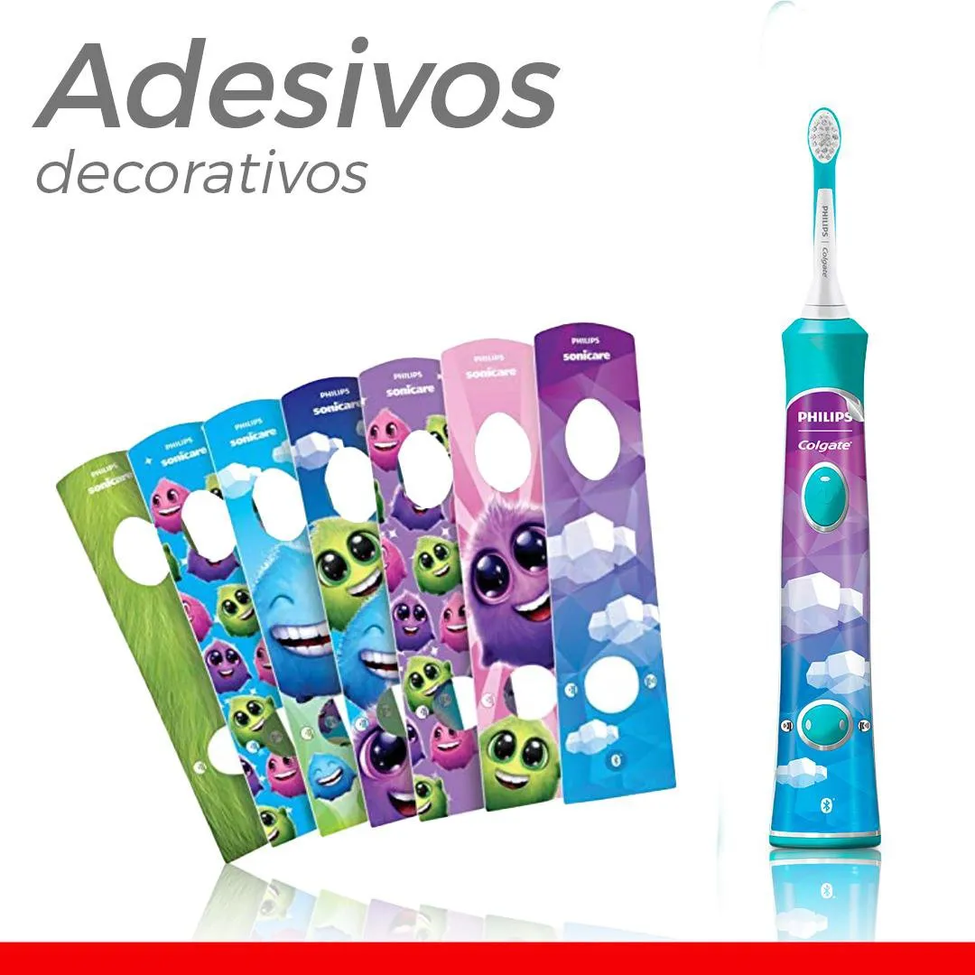 Escova Dental Elétrica Kids Philips Colgate SonicPro Bivolt 1 Unidade — foto 4