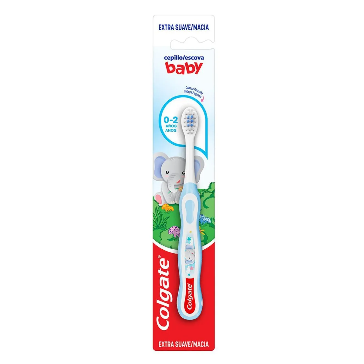 Escova Dental Infantil Colgate My First Cerdas Extra Macias 0 a 2 anos 1 Unidade