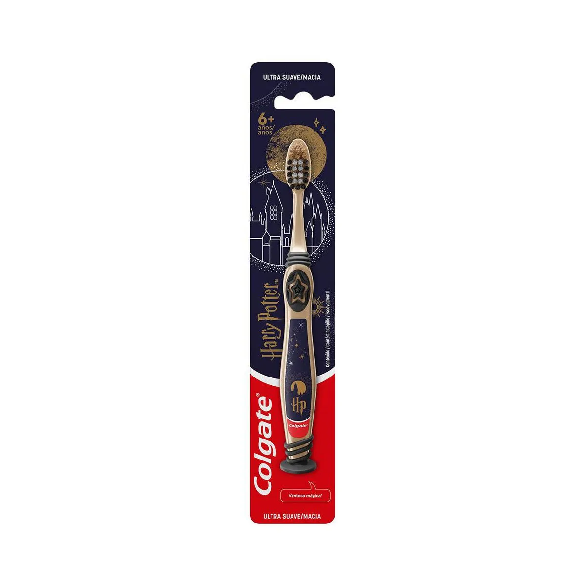 Escova Dental Infantil Colgate Ultramacia Harry Potter 6 Anos 1 Unidade