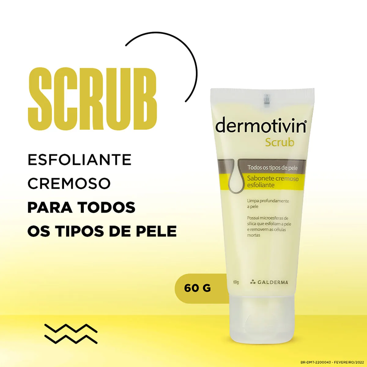 Esfoliante Facial Dermotivin Scrub 60g — foto 5