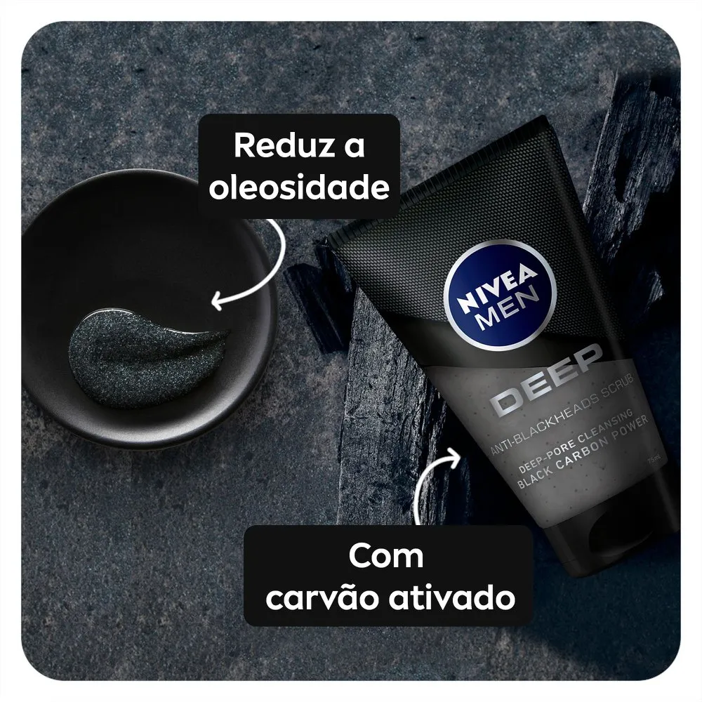 Esfoliante facial Nivea Deep 75ml — foto 3