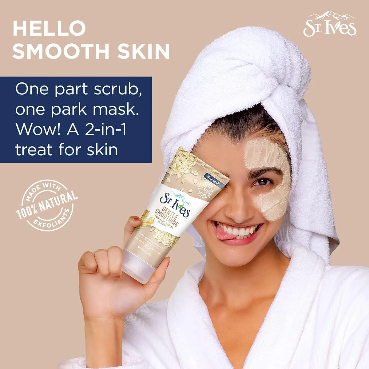Esfoliante Facial St Ives Aveia e Manteiga de Karite 170ml — foto 8