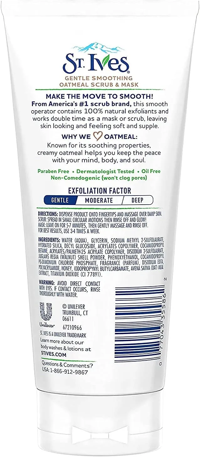 Esfoliante Facial St Ives Aveia e Manteiga de Karite 170ml — foto 3