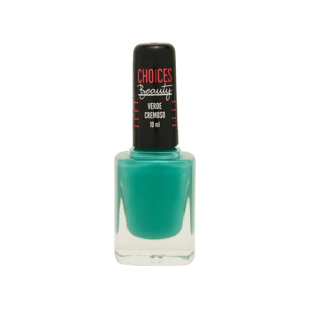 Esmalte Choices Beauty verde cremoso 10ml Sem Blister