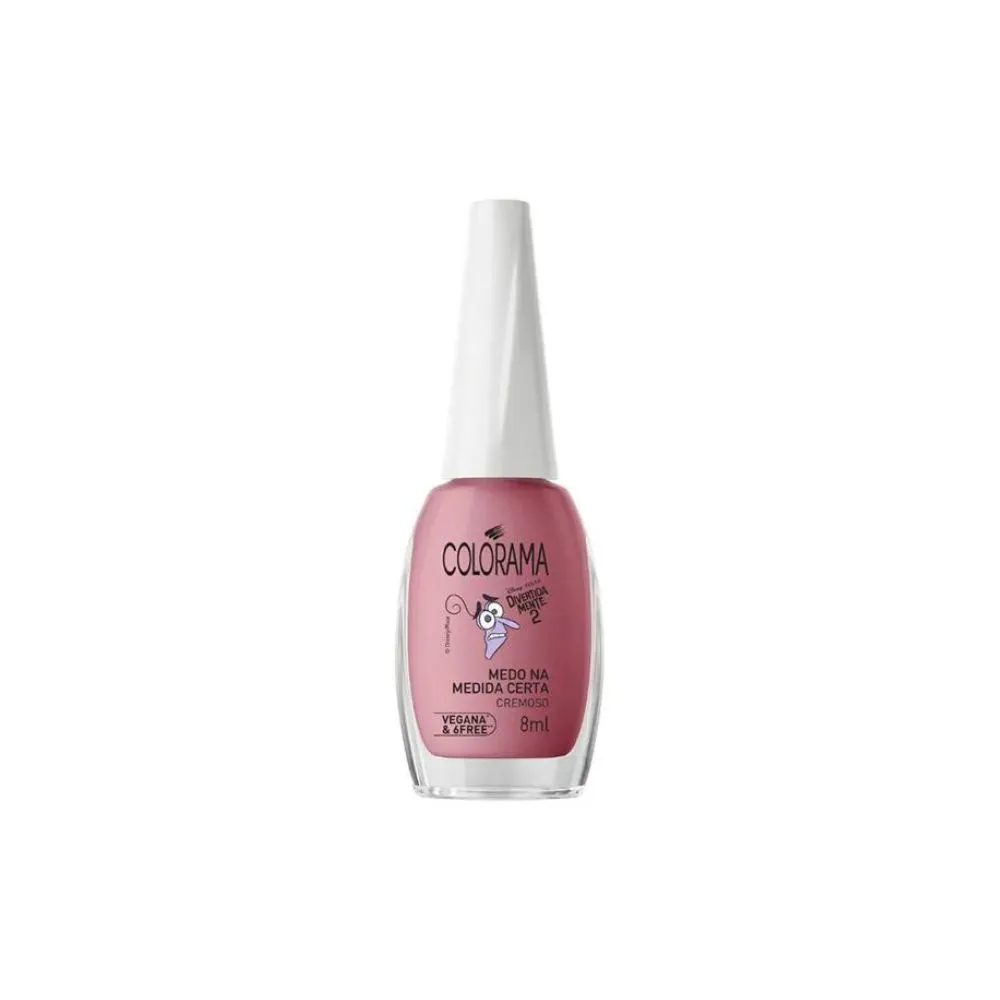 Esmalte Colorama Divertidamente 2 Medo Na Medida Certa Cremoso 8ml