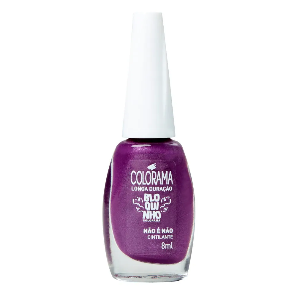 Esmalte Colorama Longa Duração Cintilante Não é não