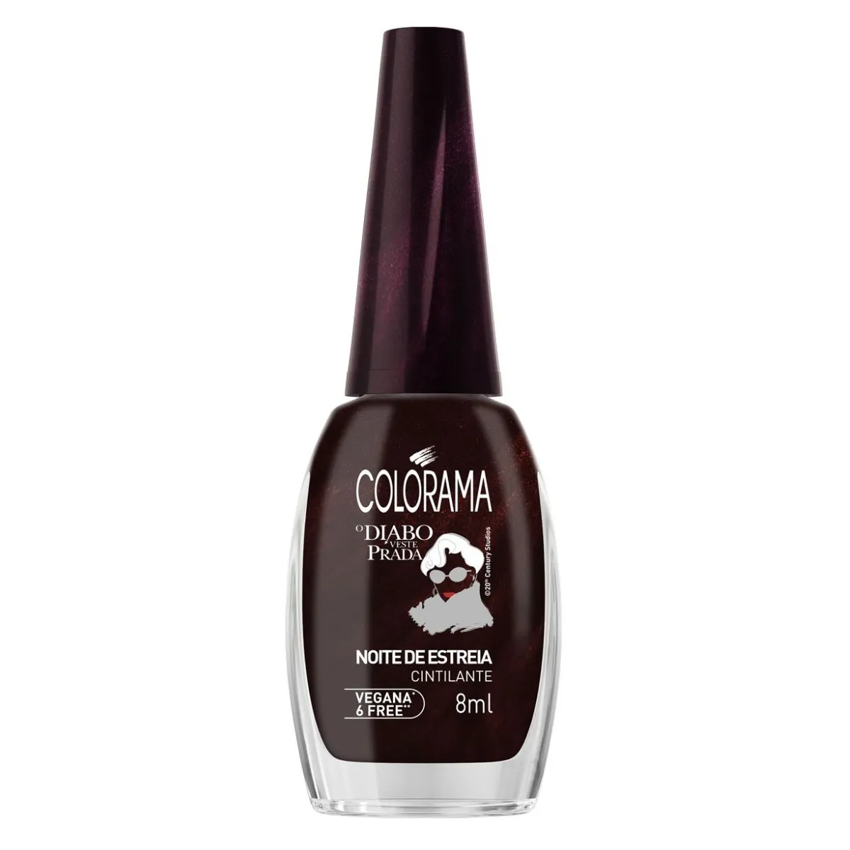 Esmalte Colorama O Diabo Veste Prada Noite De Estreia Cintilante 8ml