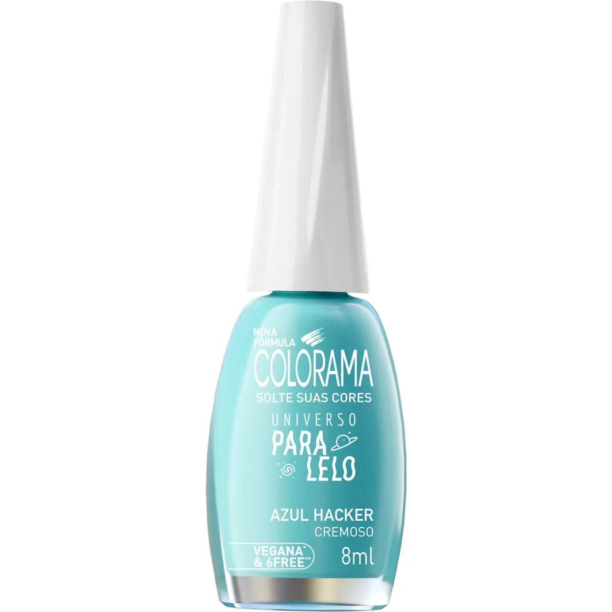 Esmalte Colorama Universo ParaLelo Azul Hacker Cremoso 8ml